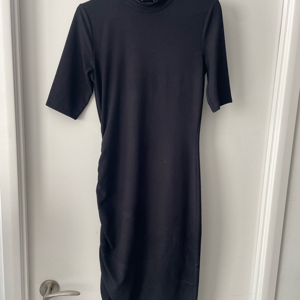 Zara Black Midi Dress